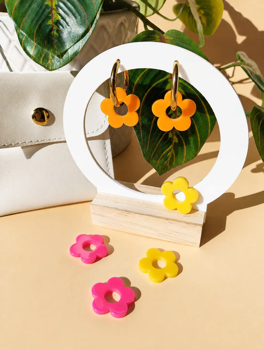 Boucles d'oreilles "Fais fleurir ta Journée" Pop ☀️