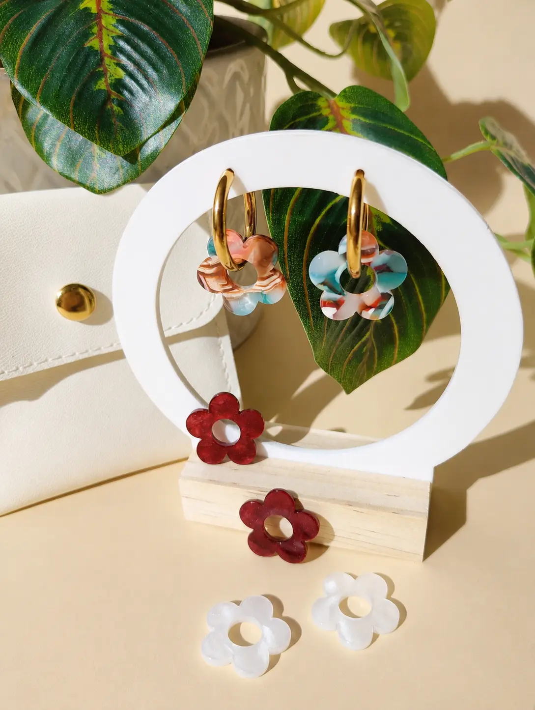 Boucles d'oreilles "Fais fleurir ta Journée" Bohèmes 🌼