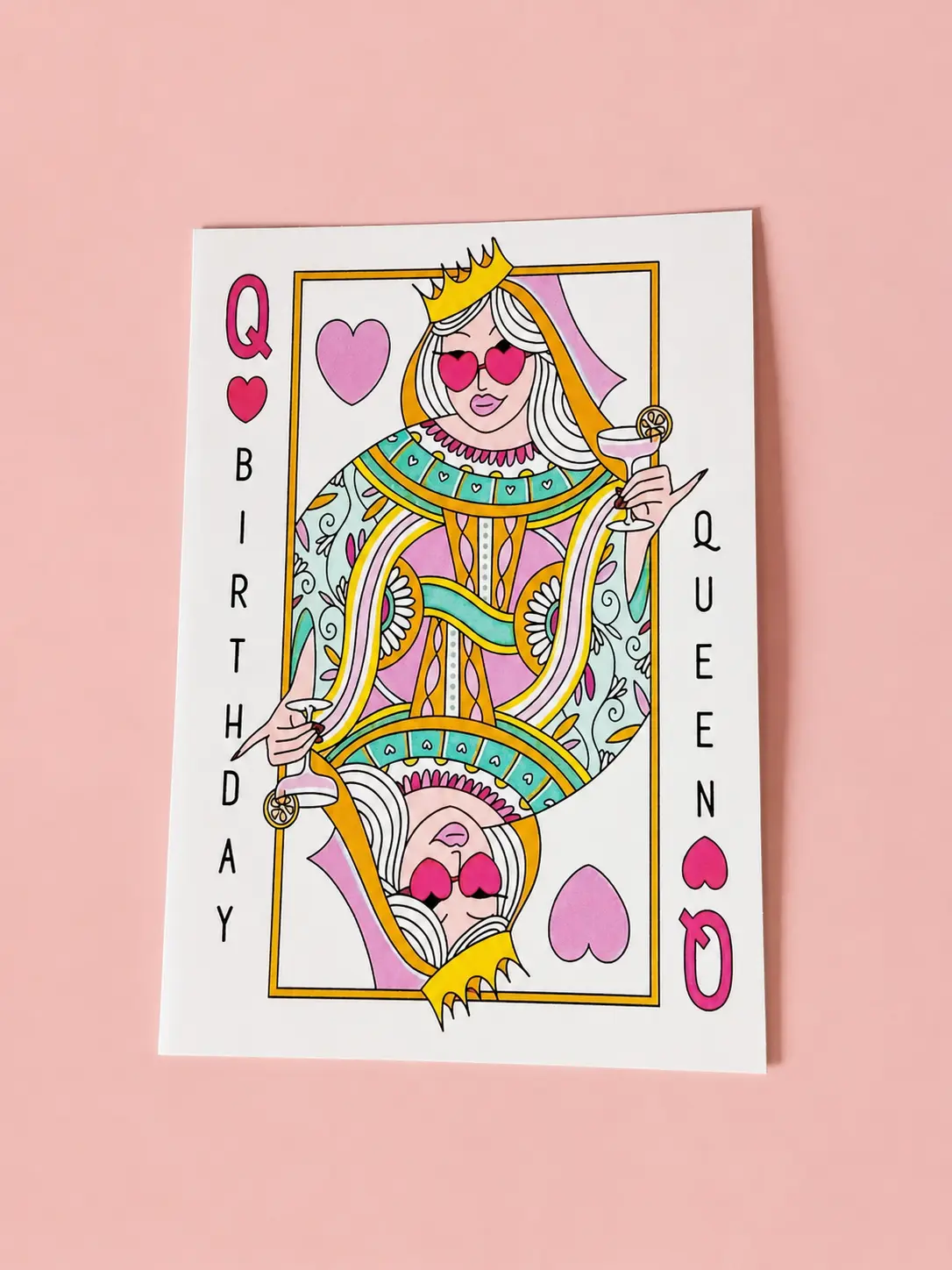 Carte d'anniversaire "Birthday Queen"