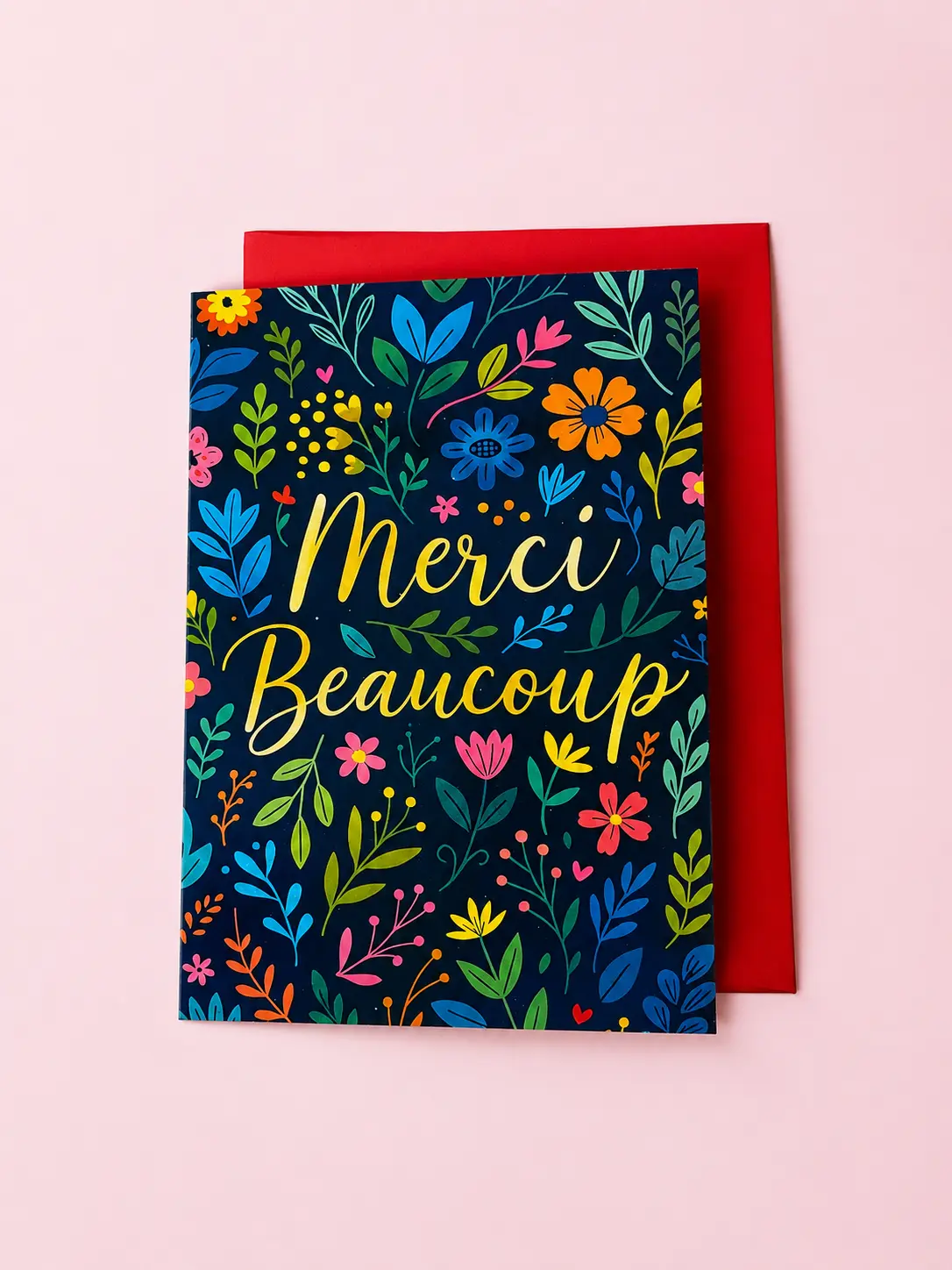 Carte "Merci Beaucoup"