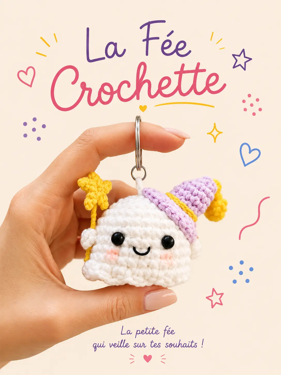 Mini Peluche "La Fée Crochette"